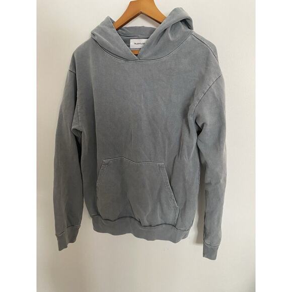 Talentless Hoodie Grey Blue Women’s Oversized Thick Size M Retails $150 - Picture 1 of 6